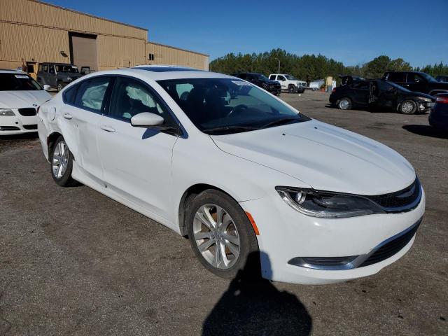 1C3CCCAB3FN636837 - 2015 CHRYSLER 200 LIMITED WHITE photo 4