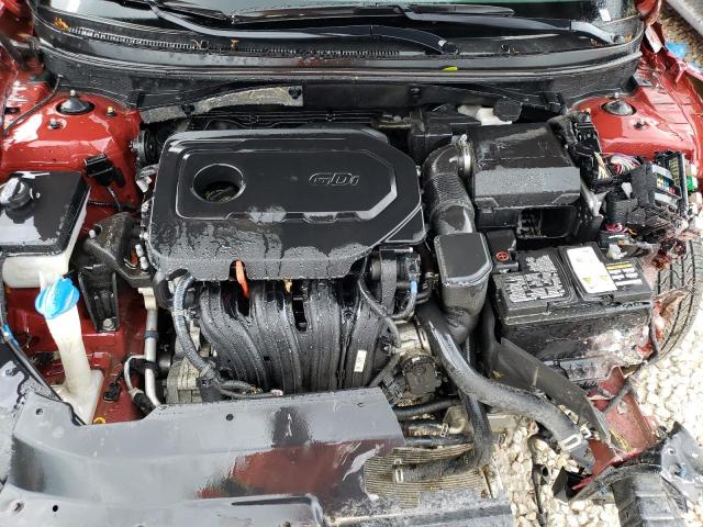 5NPE34AF3JH650985 - 2018 HYUNDAI SONATA SPORT Rot Foto 11