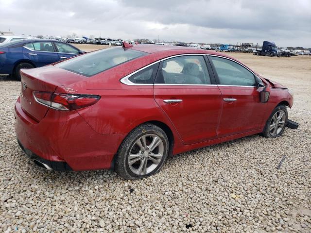5NPE34AF3JH650985 - 2018 HYUNDAI SONATA SPORT Rot Foto 3