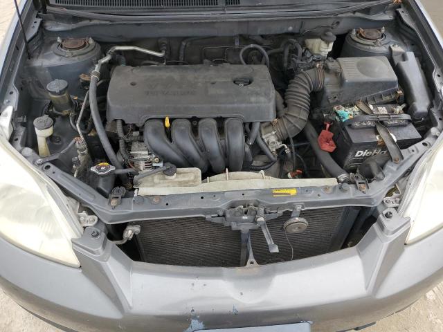 2T1KR32E97C662846 - 2007 TOYOTA COROLLA MA XR GRAY photo 11