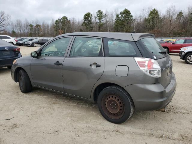 2T1KR32E97C662846 - 2007 TOYOTA COROLLA MA XR GRAY photo 2