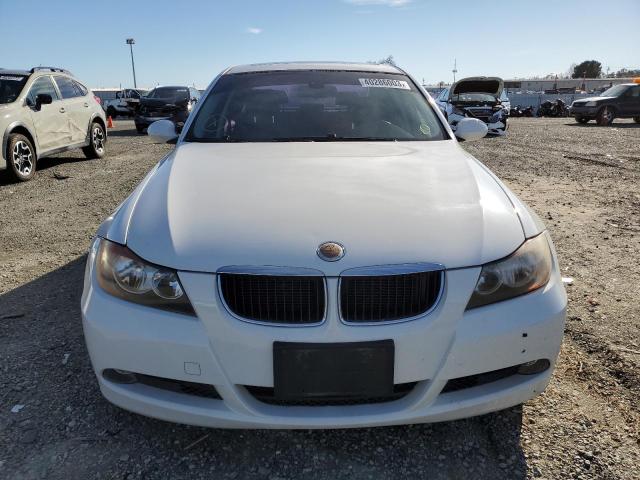 WBAVC57558NK77508 - 2008 BMW 328 I SULEV WHITE photo 5