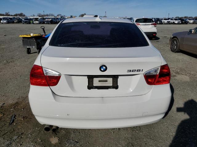 WBAVC57558NK77508 - 2008 BMW 328 I SULEV WHITE photo 6