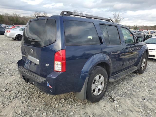 5N1AR18W87C633228 - 2007 NISSAN PATHFINDER LE 蓝色 照片 3