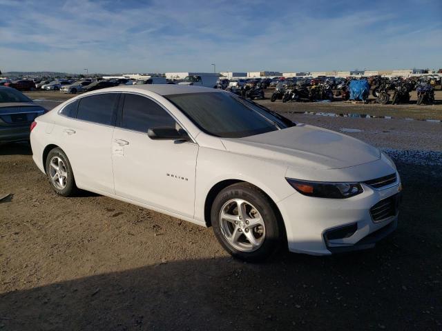 1G1ZB5ST1JF201922 - 2018 CHEVROLET MALIBU LS WHITE photo 4