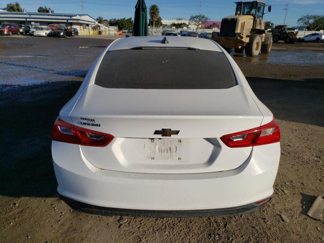 1G1ZB5ST1JF201922 - 2018 CHEVROLET MALIBU LS WHITE photo 6