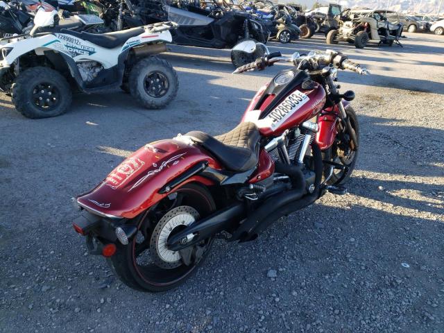 JYAVP27E1EA016820 - 2014 YAMAHA XV1900 CU RED photo 4