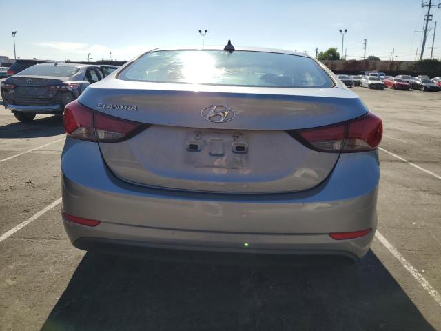 5NPDH4AE5GH748493 - 2016 HYUNDAI ELANTRA SE GRAY photo 6