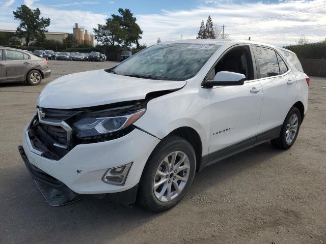 3GNAXUEV5MS131586 - 2021 CHEVROLET EQUINOX LT WHITE photo 1