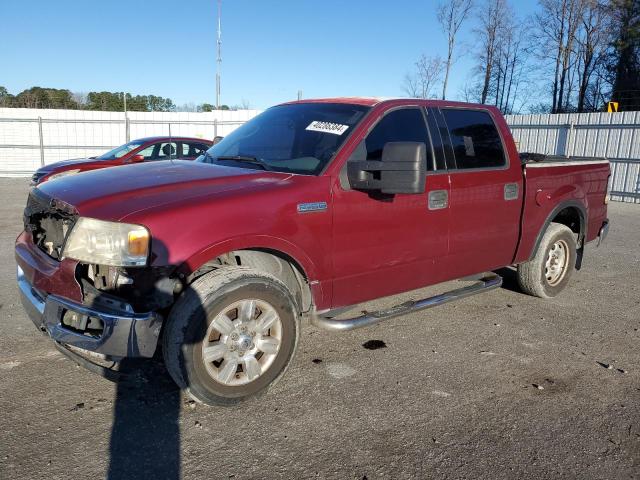 1FTPW12514KD39260 - 2004 FORD F150 SUPERCREW RED photo 1