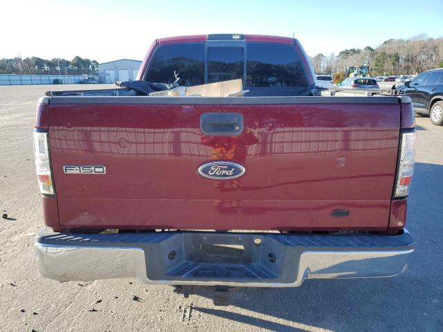 1FTPW12514KD39260 - 2004 FORD F150 SUPERCREW RED photo 6
