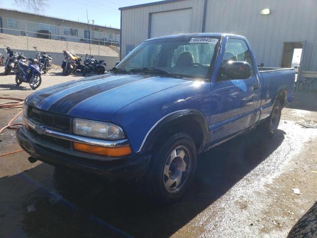 1GCCS14W2Y8190487 - 2000 CHEVROLET S TRUCK S10 BLUE photo 1