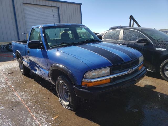 1GCCS14W2Y8190487 - 2000 CHEVROLET S TRUCK S10 BLUE photo 4