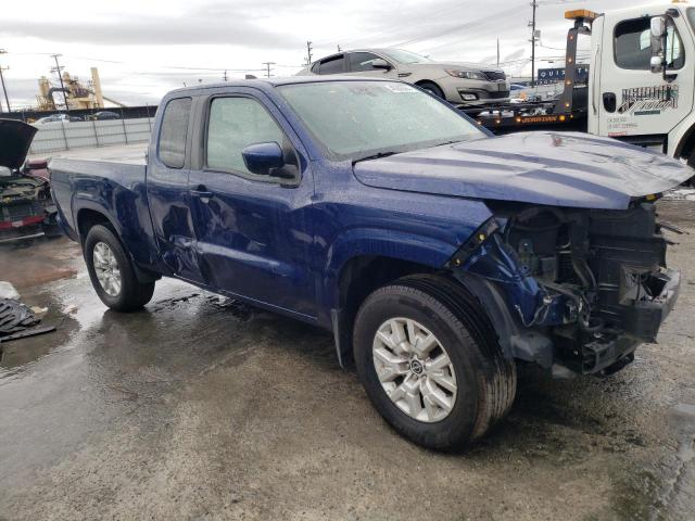 1N6ED1CL5NN640542 - 2022 NISSAN FRONTIER S BLUE photo 4