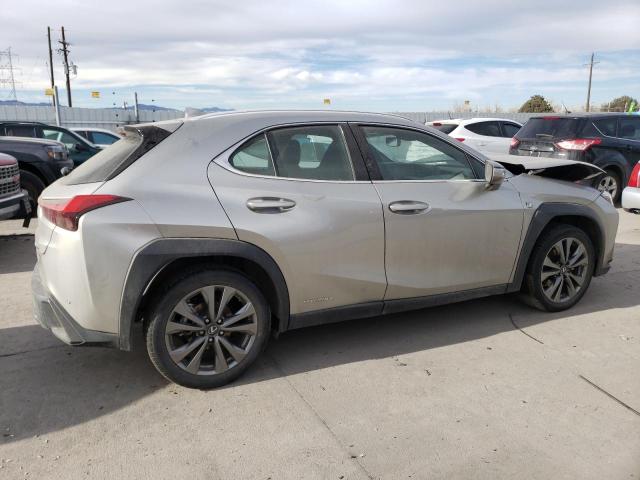 JTHR9JBH6L2036837 - 2020 LEXUS UX 250H GRAY photo 3