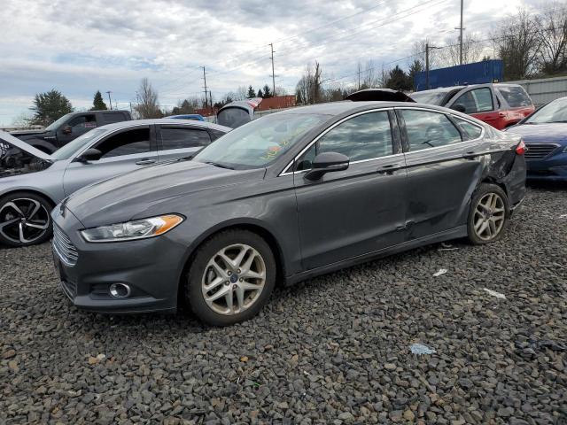 1FA6P0HDXF5107085 - 2015 FORD FUSION SE GRAY photo 1