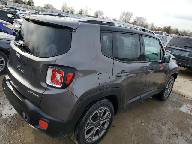 ZACCJADB4HPF99678 - 2017 JEEP RENEGADE LIMITED GRAY photo 3