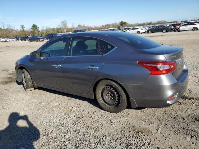 3N1AB7AP7KY447066 - 2019 NISSAN SENTRA S GRAY photo 2