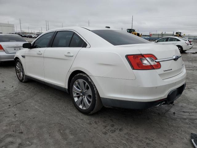 1FAHP2FW9BG183551 - 2011 FORD TAURUS LIMITED WHITE photo 2