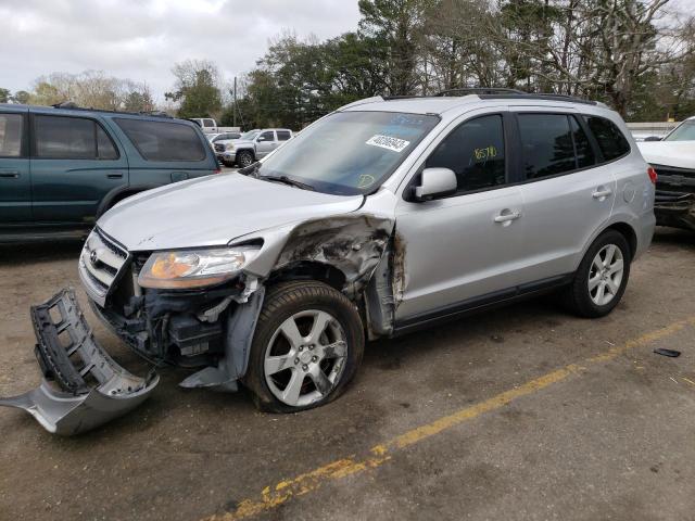 5NMSH13E97H010969 - 2007 HYUNDAI SANTA FE SE SILVER photo 1