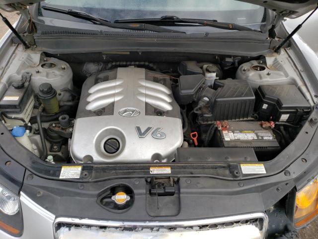 5NMSH13E97H010969 - 2007 HYUNDAI SANTA FE SE SILVER photo 12