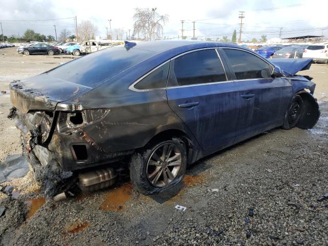 5NPE24AF9HH465532 - 2017 HYUNDAI SONATA SE BLUE photo 3