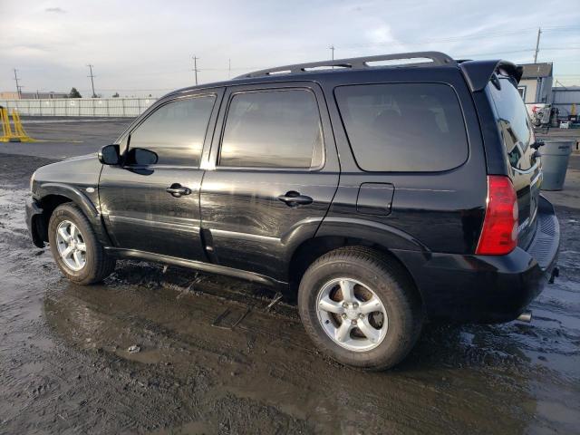 4F2CZ96196KM13247 - 2006 MAZDA TRIBUTE S BLACK photo 2