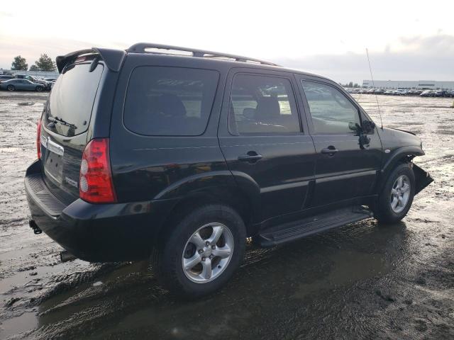 4F2CZ96196KM13247 - 2006 MAZDA TRIBUTE S BLACK photo 3