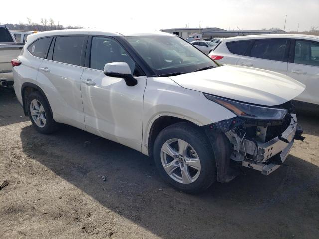 5TDBZRBH0MS523799 - 2021 TOYOTA HIGHLANDER L WHITE photo 4