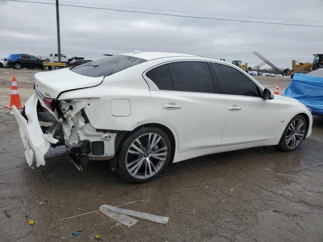 JN1EV7AP2JM351498 - 2018 INFINITI Q50 LUXE WHITE photo 3