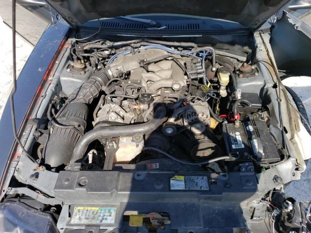 1FAFP40443F307517 - 2003 FORD MUSTANG GRAY photo 11