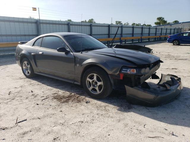 1FAFP40443F307517 - 2003 FORD MUSTANG GRAY photo 4