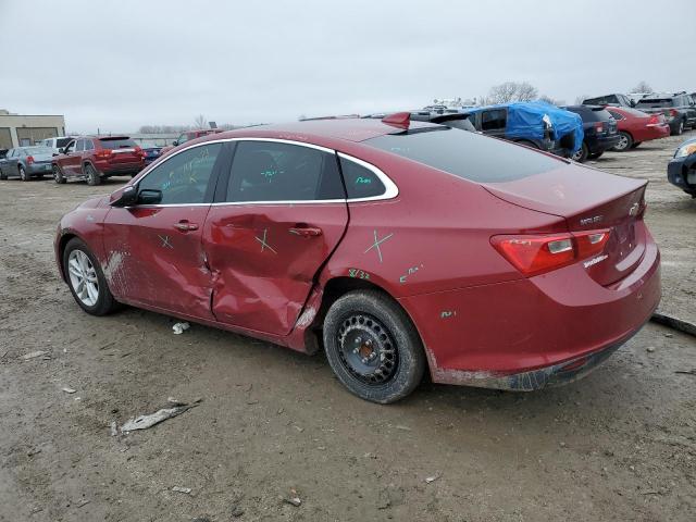 1G1ZE5ST9HF214273 - 2017 CHEVROLET MALIBU LT RED photo 2