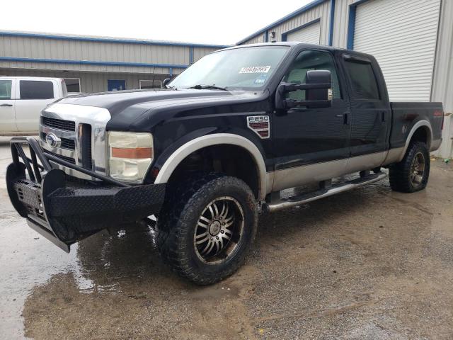 1FTSW21R98EA28300 - 2008 FORD F250 SUPER BLACK photo 1