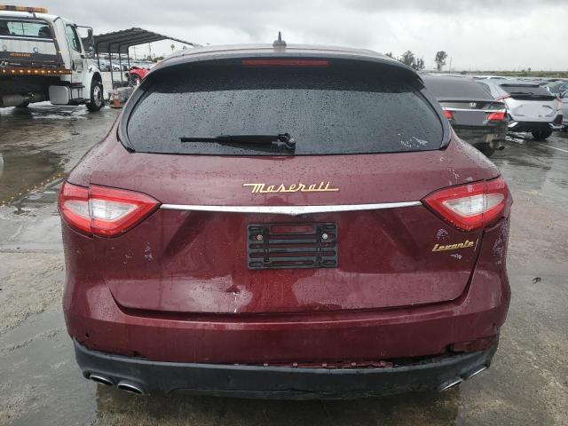 ZN661XUA8HX224525 - 2017 MASERATI LEVANTE BURGUNDY photo 6