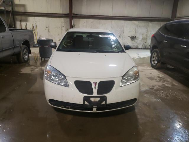 1G2ZF58B974164802 - 2007 PONTIAC G6 VALUE LEADER WHITE photo 5