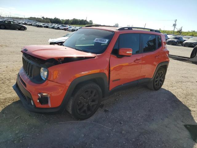 ZACNJABB6KPJ87097 - 2019 JEEP RENEGADE LATITUDE RED photo 1