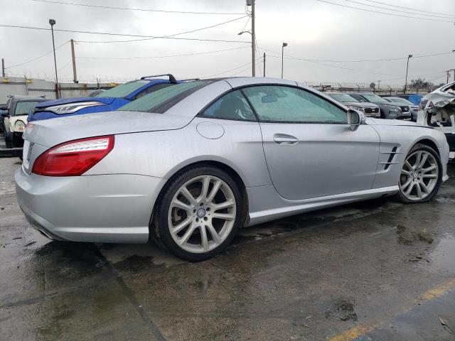 WDDJK7DA0DF011731 - 2013 MERCEDES-BENZ SL 550 SILVER photo 3