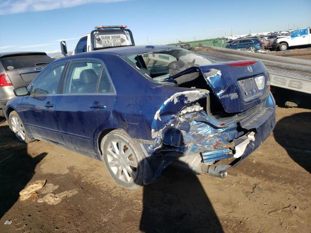 1HGCM66546A009148 - 2006 HONDA ACCORD EX BLUE photo 2