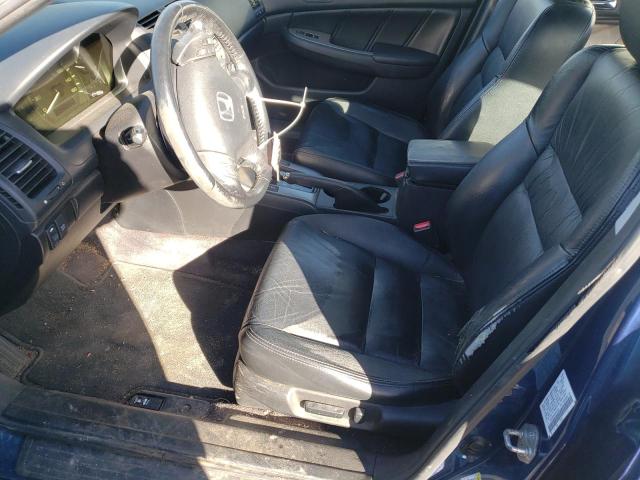 1HGCM66546A009148 - 2006 HONDA ACCORD EX BLUE photo 7