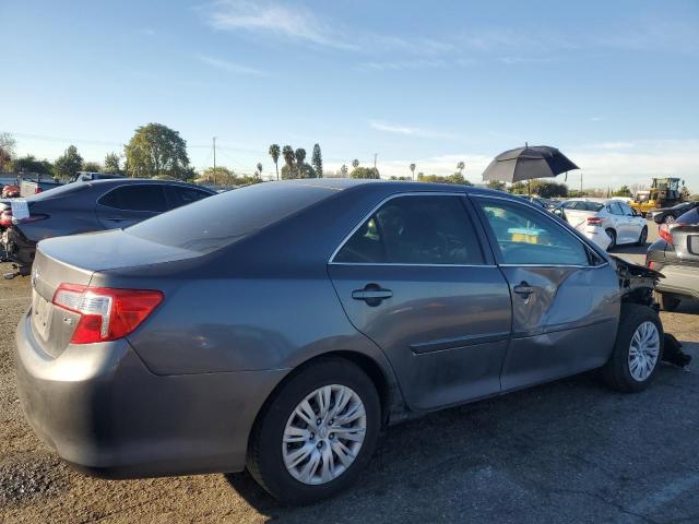 4T4BF1FK9ER396467 - 2014 TOYOTA CAMRY L GRAY photo 3