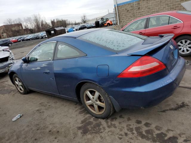 1HGCM72633A027379 - 2003 HONDA ACCORD EX BLUE photo 2