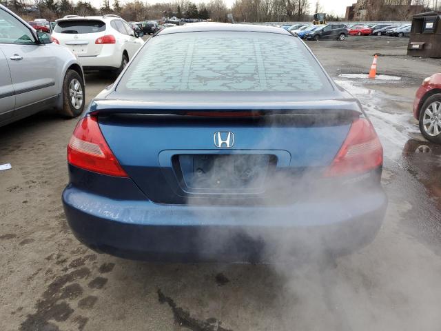 1HGCM72633A027379 - 2003 HONDA ACCORD EX BLUE photo 6