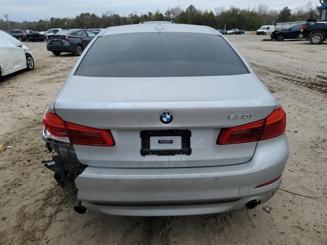 WBAJA5C52KG901142 - 2019 BMW 530 I SILVER photo 6