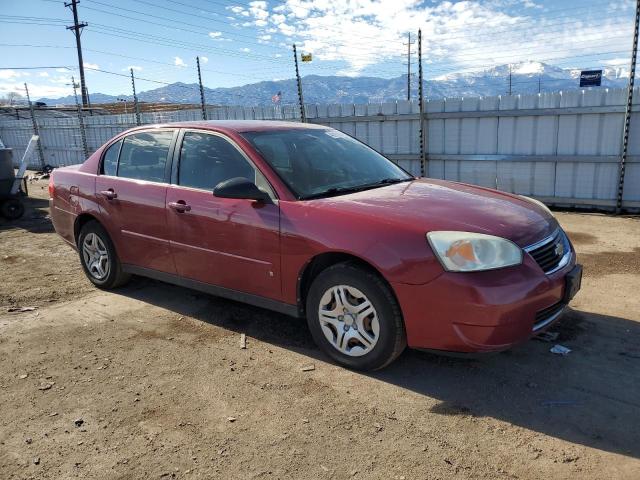 1G1ZS58F47F291268 - 2007 CHEVROLET MALIBU LS BURGUNDY photo 4