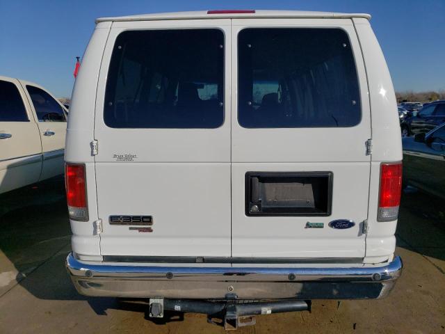 1FBNE3BL6BDA68657 - 2011 FORD ECONOLINE E350 SUPER DUTY WAGON WHITE photo 6