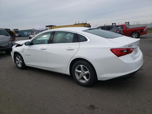 1G1ZC5ST9HF158888 - 2017 CHEVROLET MALIBU LS WHITE photo 2