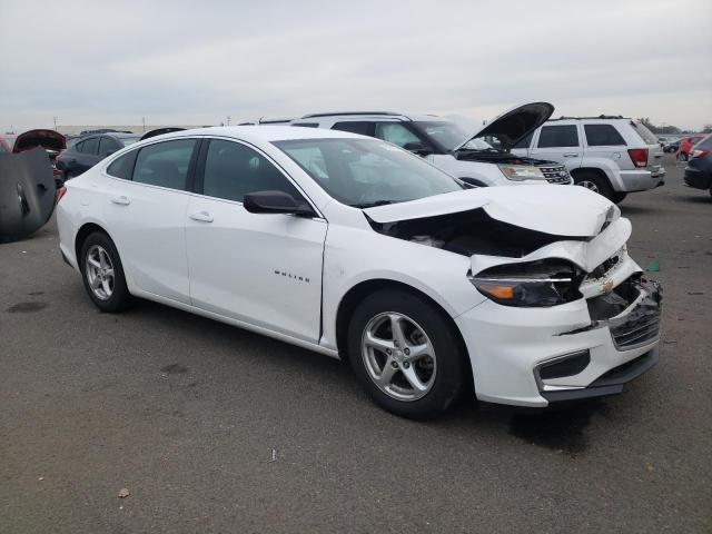 1G1ZC5ST9HF158888 - 2017 CHEVROLET MALIBU LS WHITE photo 4