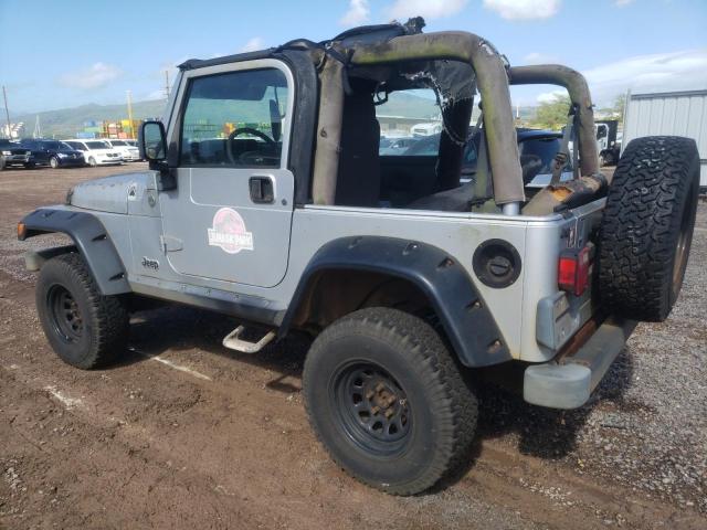 1J4FA49S95P343319 - 2005 JEEP WRANGLER / SPORT SILVER photo 2