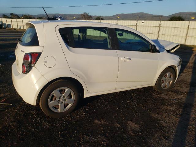 1G1JA6SG9F4137236 - 2015 CHEVROLET SONIC LS WHITE photo 3